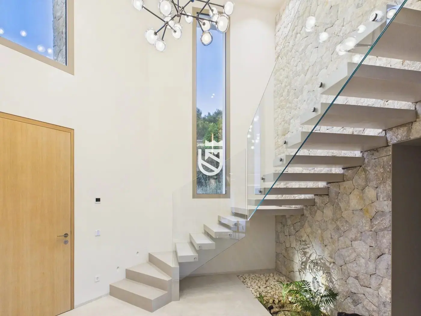 Villa Bendinat, Treppe