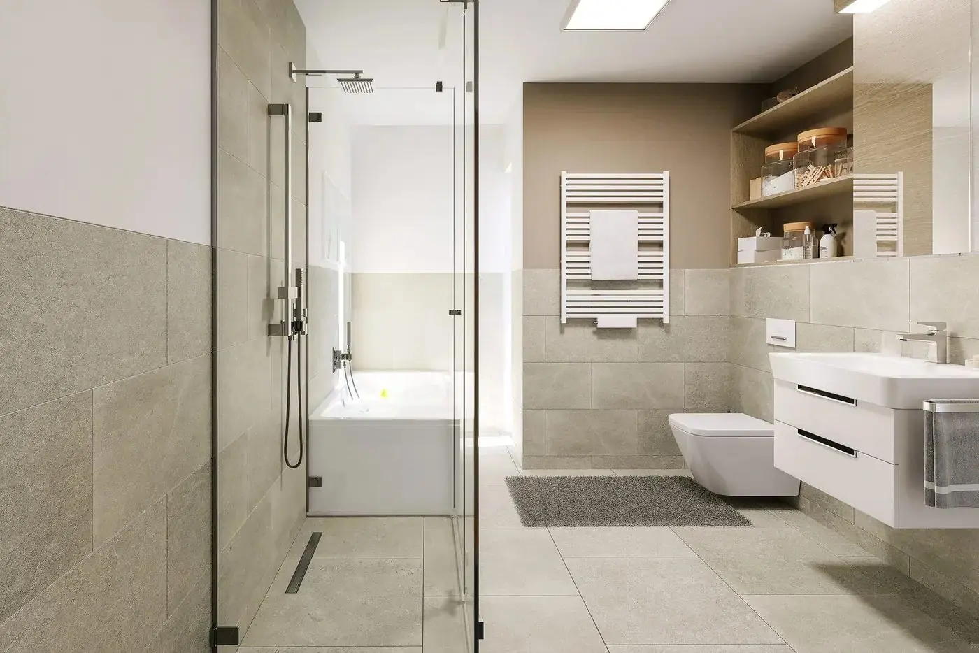 K16, Badezimmer