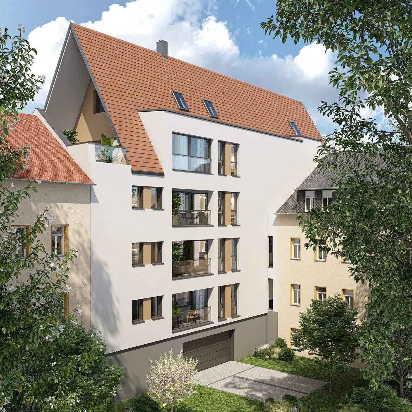 K16, Hofseite
