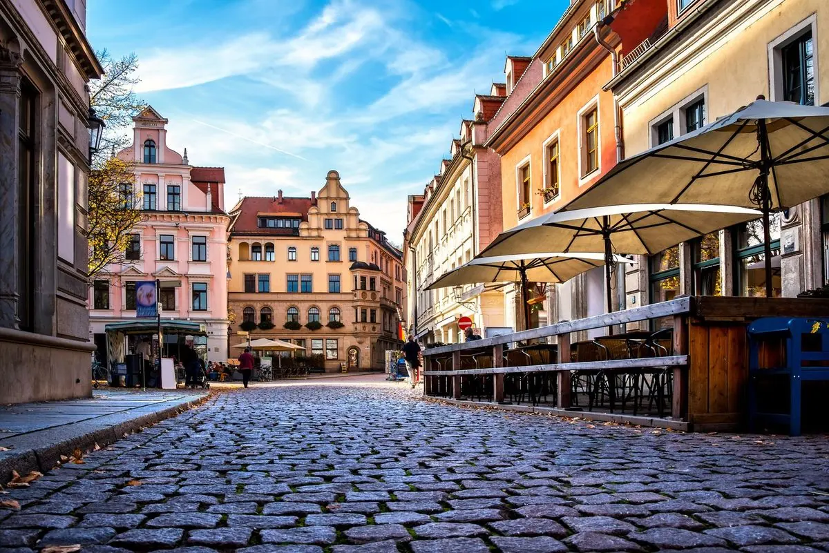 Markt in der Meißner Altstadt