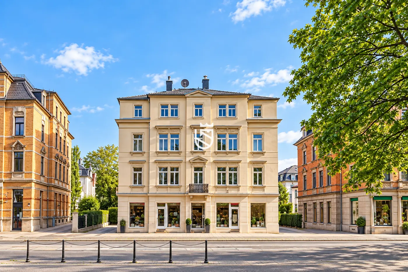Saniertes Wohnhaus an der Kesselsdorfer Straße 44 in Dresden-Löbtau