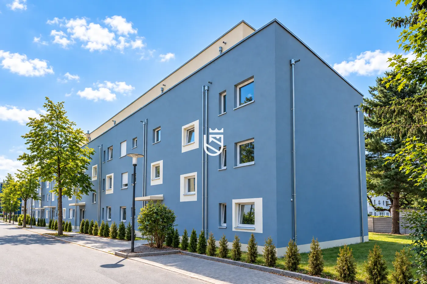 Neubau an der Werftstraße in Dresden