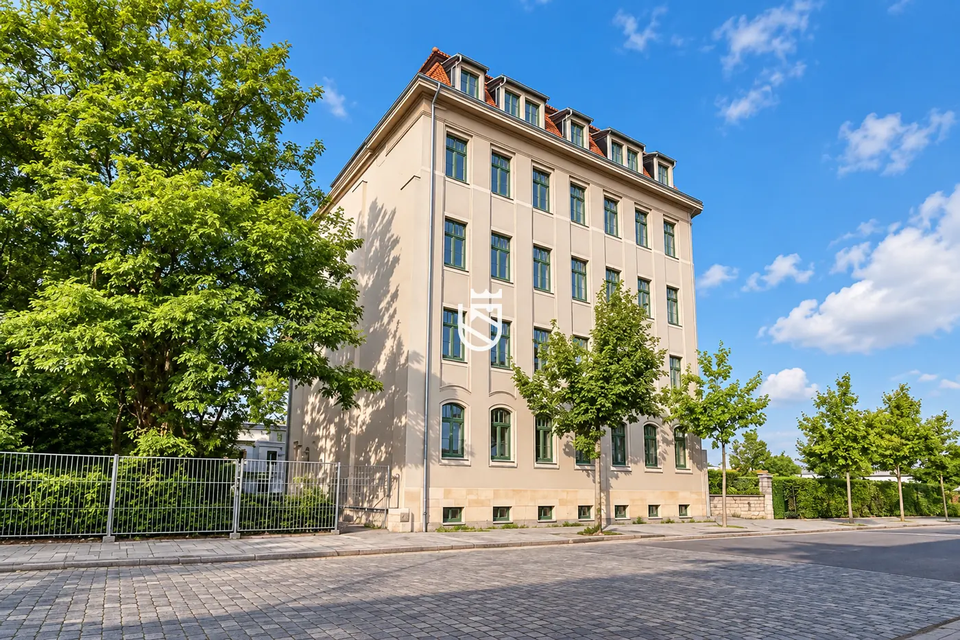 Saniertes Wohnhaus an der Wölfnitzstraße 17 in Dresden