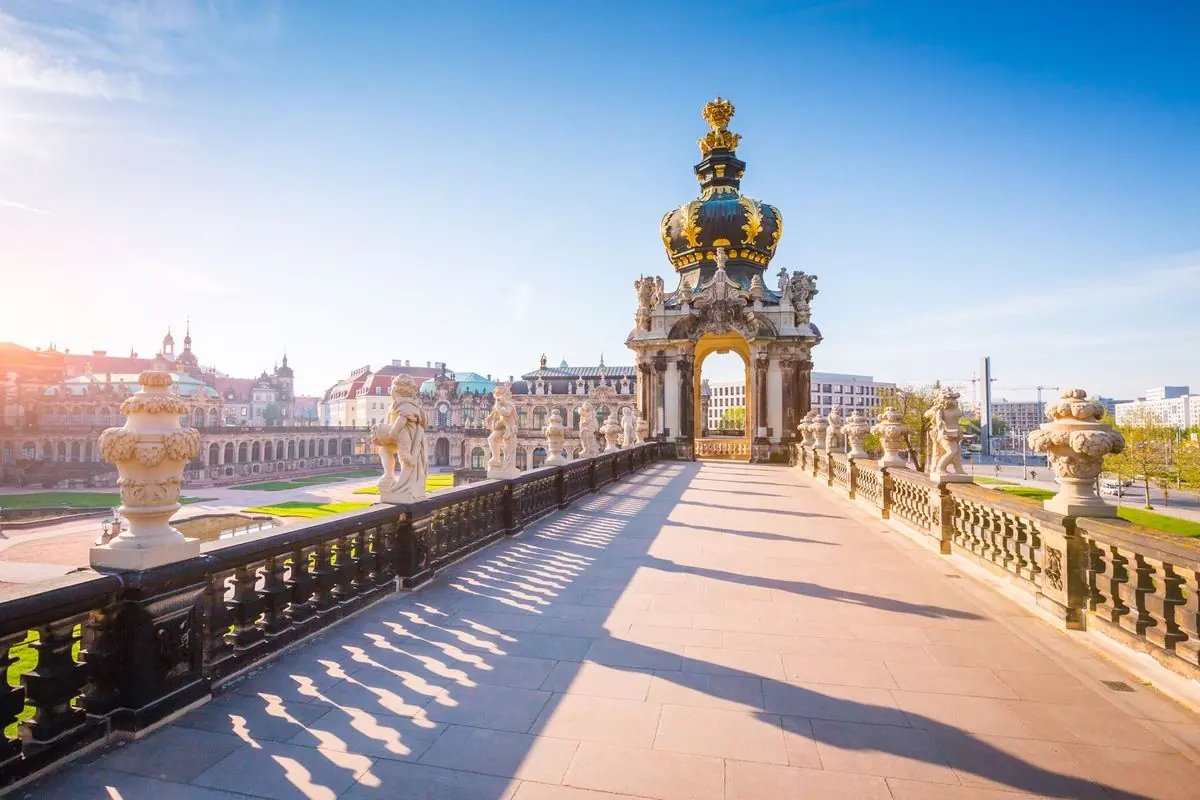 Zwinger in der Dresdner Altstadt